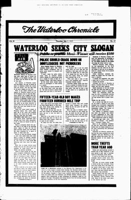 Waterloo Chronicle (Waterloo, On1868), 7 Jul 1955