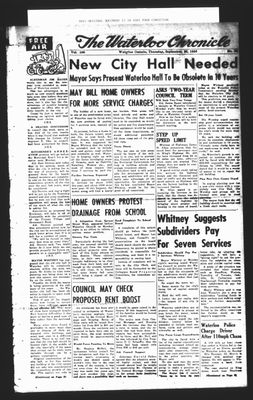 Waterloo Chronicle (Waterloo, On1868), 20 Sep 1956