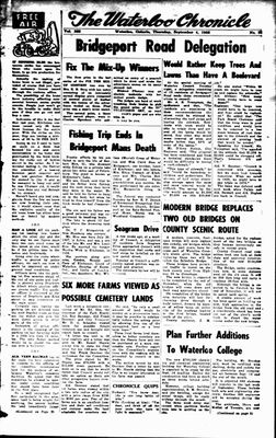 Waterloo Chronicle (Waterloo, On1868), 4 Sep 1958