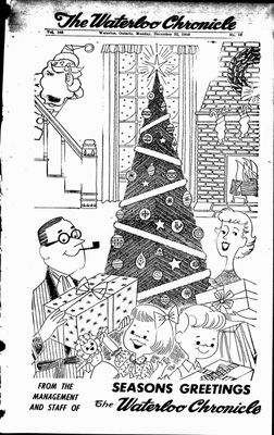 Waterloo Chronicle (Waterloo, On1868), 22 Dec 1958