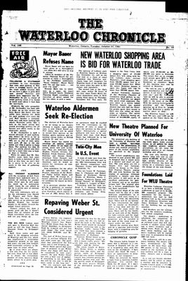 Waterloo Chronicle (Waterloo, On1868), 31 Oct 1961