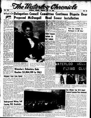 Waterloo Chronicle (Waterloo, On1868), 30 May 1963