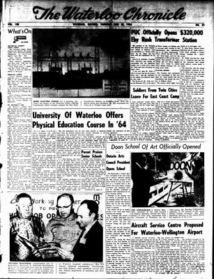 Waterloo Chronicle (Waterloo, On1868), 20 Jun 1963