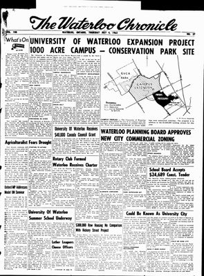 Waterloo Chronicle (Waterloo, On1868), 4 Jul 1963