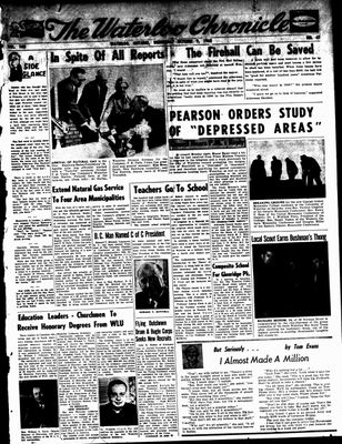 Waterloo Chronicle (Waterloo, On1868), 9 Oct 1963