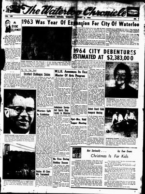 Waterloo Chronicle (Waterloo, On1868), 8 Jan 1964