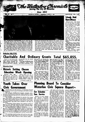 Waterloo Chronicle (Waterloo, On1868), 3 Mar 1965