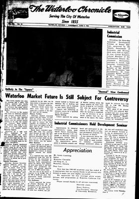 Waterloo Chronicle (Waterloo, On1868), 9 Jun 1965