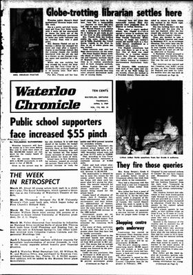 Waterloo Chronicle (Waterloo, On1868), 3 Apr 1969