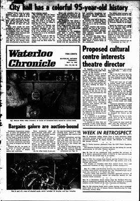 Waterloo Chronicle (Waterloo, On1868), 15 May 1969