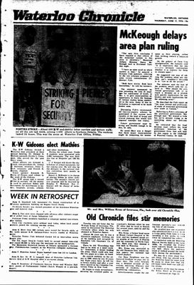 Waterloo Chronicle (Waterloo, On1868), 11 Jun 1970