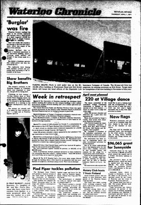 Waterloo Chronicle (Waterloo, On1868), 1 Apr 1971