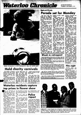 Waterloo Chronicle (Waterloo, On1868), 2 Sep 1971