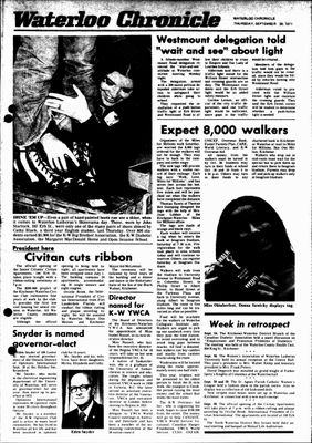 Waterloo Chronicle (Waterloo, On1868), 30 Sep 1971