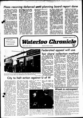 Waterloo Chronicle (Waterloo, On1868), 2 Mar 1972