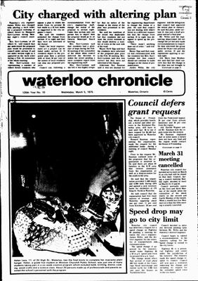 Waterloo Chronicle (Waterloo, On1868), 5 Mar 1975