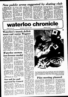 Waterloo Chronicle (Waterloo, On1868), 22 Oct 1975