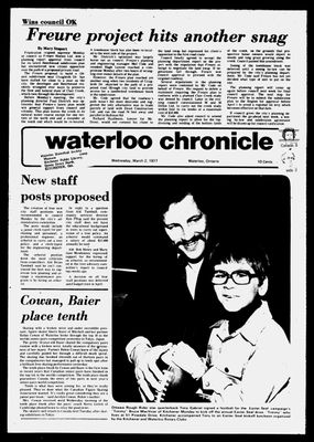 Waterloo Chronicle (Waterloo, On1868), 2 Mar 1977