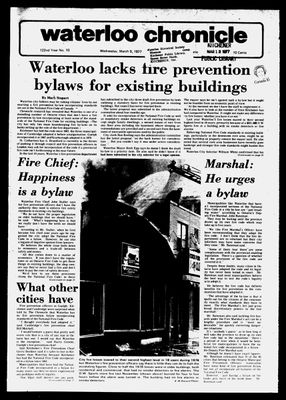 Waterloo Chronicle (Waterloo, On1868), 9 Mar 1977