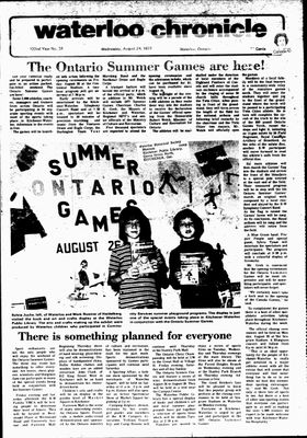 Waterloo Chronicle (Waterloo, On1868), 24 Aug 1977