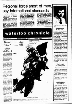 Waterloo Chronicle (Waterloo, On1868), 14 Dec 1977