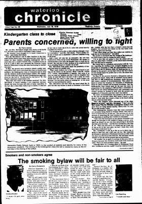 Waterloo Chronicle (Waterloo, On1868), 19 Jul 1978