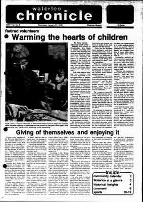 Waterloo Chronicle (Waterloo, On1868), 31 Jan 1979