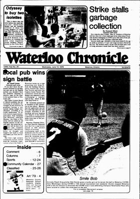 Waterloo Chronicle (Waterloo, On1868), 13 Jun 1979