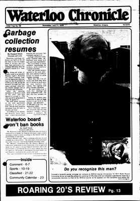 Waterloo Chronicle (Waterloo, On1868), 11 Jul 1979