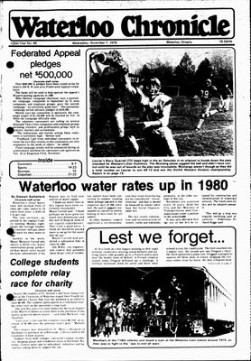 Waterloo Chronicle (Waterloo, On1868), 7 Nov 1979