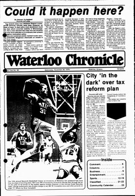 Waterloo Chronicle (Waterloo, On1868), 28 Nov 1979