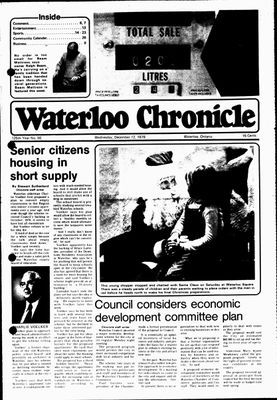 Waterloo Chronicle (Waterloo, On1868), 12 Dec 1979