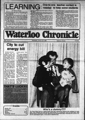 Waterloo Chronicle (Waterloo, On1868), 23 Jan 1980