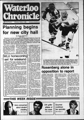 Waterloo Chronicle (Waterloo, On1868), 1 Oct 1980