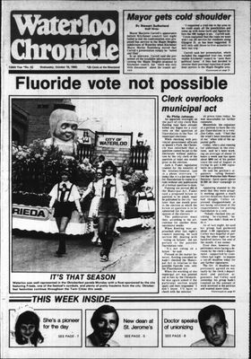 Waterloo Chronicle (Waterloo, On1868), 15 Oct 1980