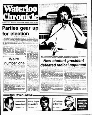 Waterloo Chronicle (Waterloo, On1868), 4 Feb 1981