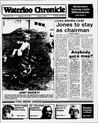 Waterloo Chronicle (Waterloo, On1868), 15 Jul 1981