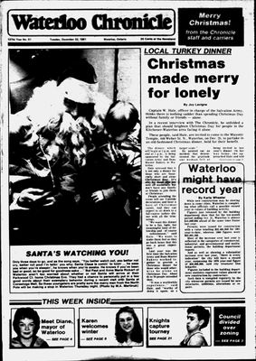 Waterloo Chronicle (Waterloo, On1868), 22 Dec 1981