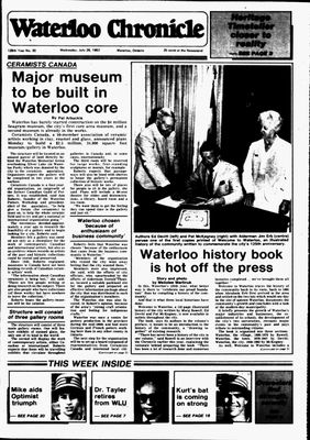 Waterloo Chronicle (Waterloo, On1868), 28 Jul 1982