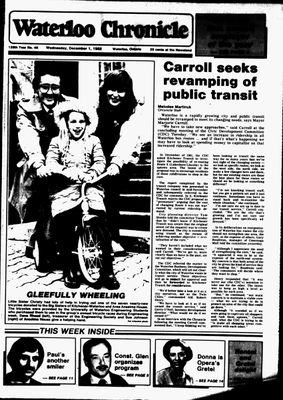 Waterloo Chronicle (Waterloo, On1868), 1 Dec 1982