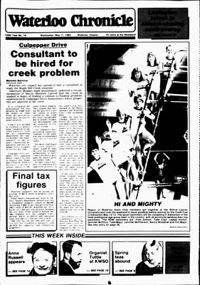 Waterloo Chronicle (Waterloo, On1868), 11 May 1983