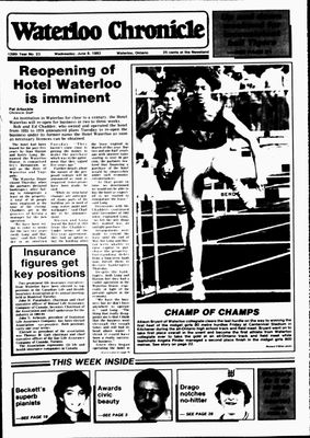 Waterloo Chronicle (Waterloo, On1868), 8 Jun 1983