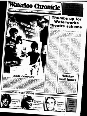 Waterloo Chronicle (Waterloo, On1868), 31 Aug 1983