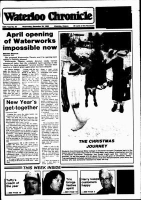 Waterloo Chronicle (Waterloo, On1868), 28 Dec 1983