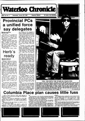 Waterloo Chronicle (Waterloo, On1868), 30 Jan 1985