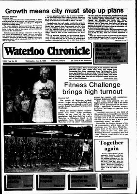 Waterloo Chronicle (Waterloo, On1868), 5 Jun 1985