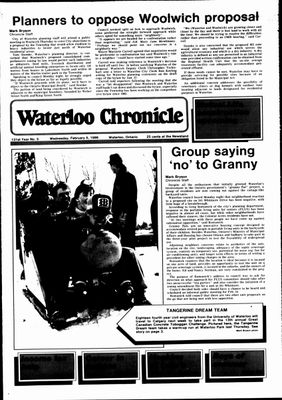 Waterloo Chronicle (Waterloo, On1868), 5 Feb 1986