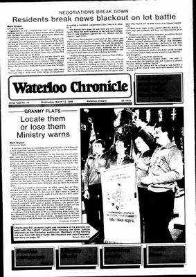 Waterloo Chronicle (Waterloo, On1868), 12 Mar 1986