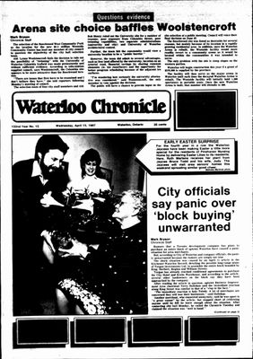 Waterloo Chronicle (Waterloo, On1868), 15 Apr 1987