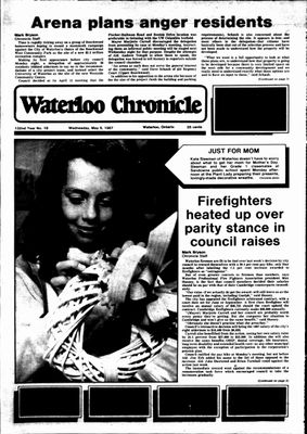 Waterloo Chronicle (Waterloo, On1868), 6 May 1987